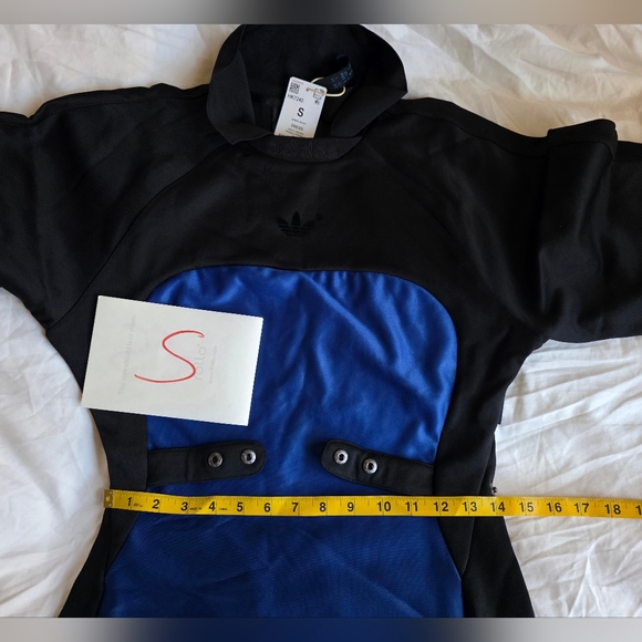 Adidas blue version Originals Women's Dress Maxi Blue/black BNWT - Picture 6 of 16